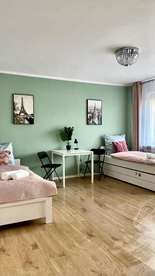 Beautiful Rooms In Szczecin - Parking Gratis Exteriör bild
